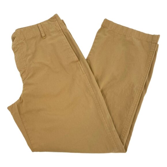J. Crew Tan Wide-Leg Classic Pants | Size 28 - Picture 1 of 8